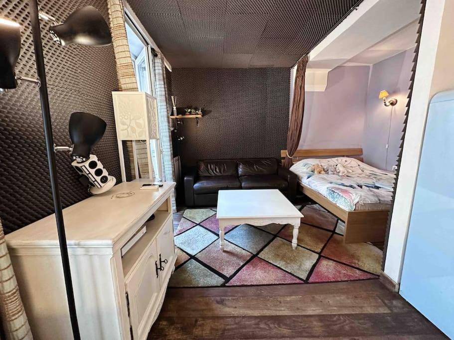 Studio With Home Cinema@Paris Chatelet Eksteriør bilde